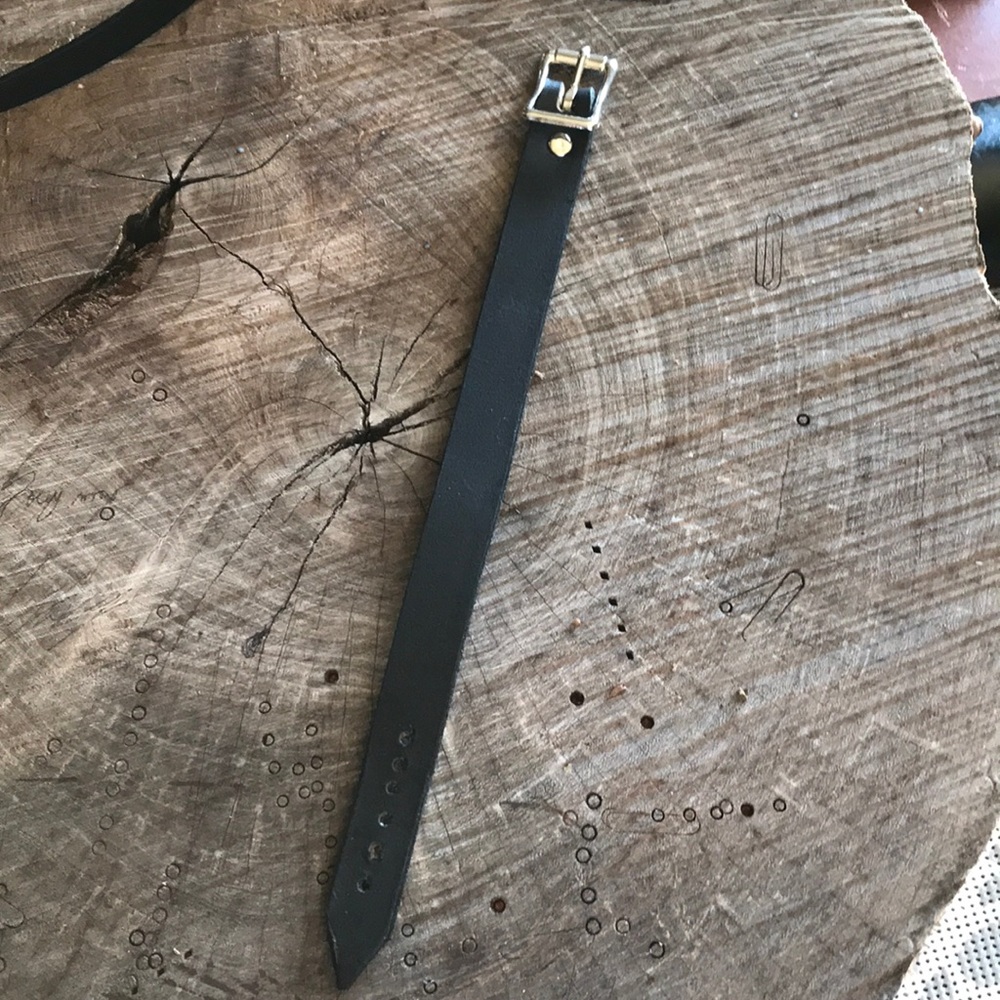 Leather bracelet